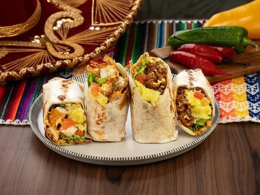 Leve 2 Mex Burritos