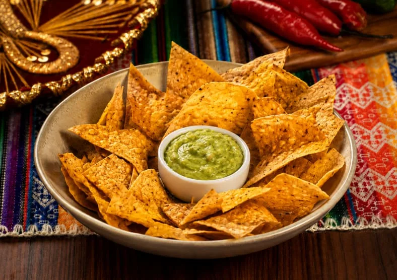 Nachos da Casa com Guacamole